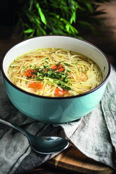 Sopa de verduras con fideos - Receta Click&Cook | Moulinex