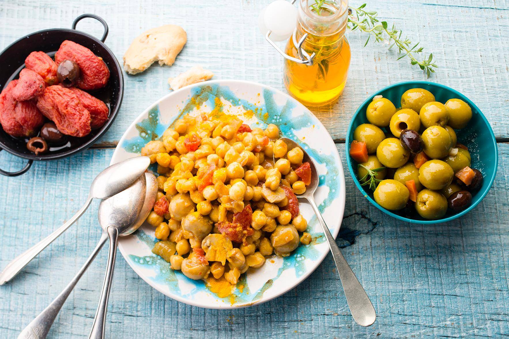 Garbanzos y champiñones - Receta Cookeo | Moulinex