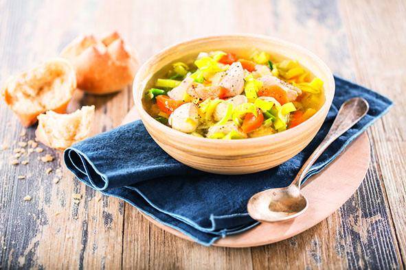 Caldo de pollo - Receta Click&Cook | Moulinex