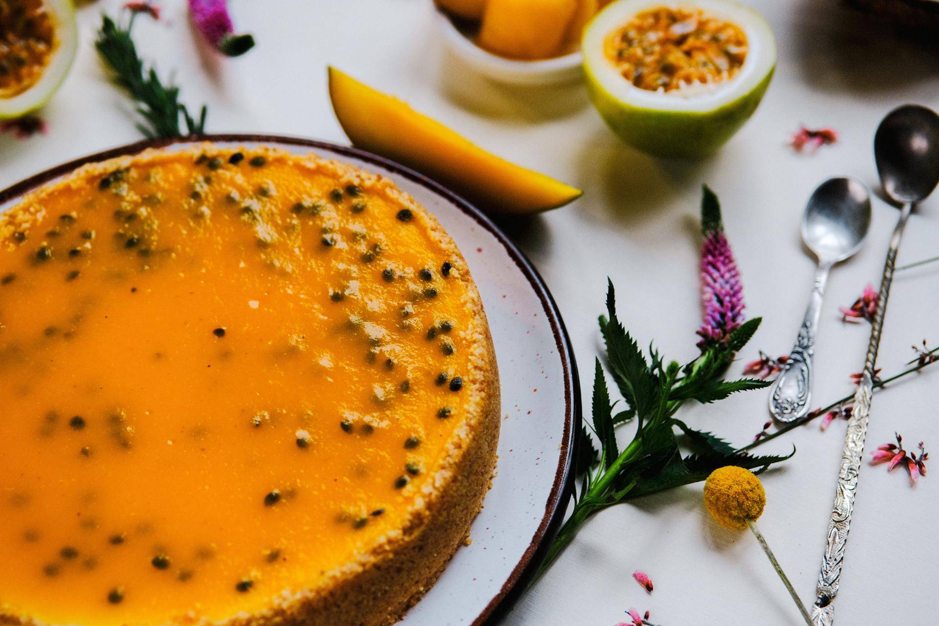 Cheesecake de Maracuyá - Receta EASY FRY & GRILL 2 in 1 XXL | Moulinex