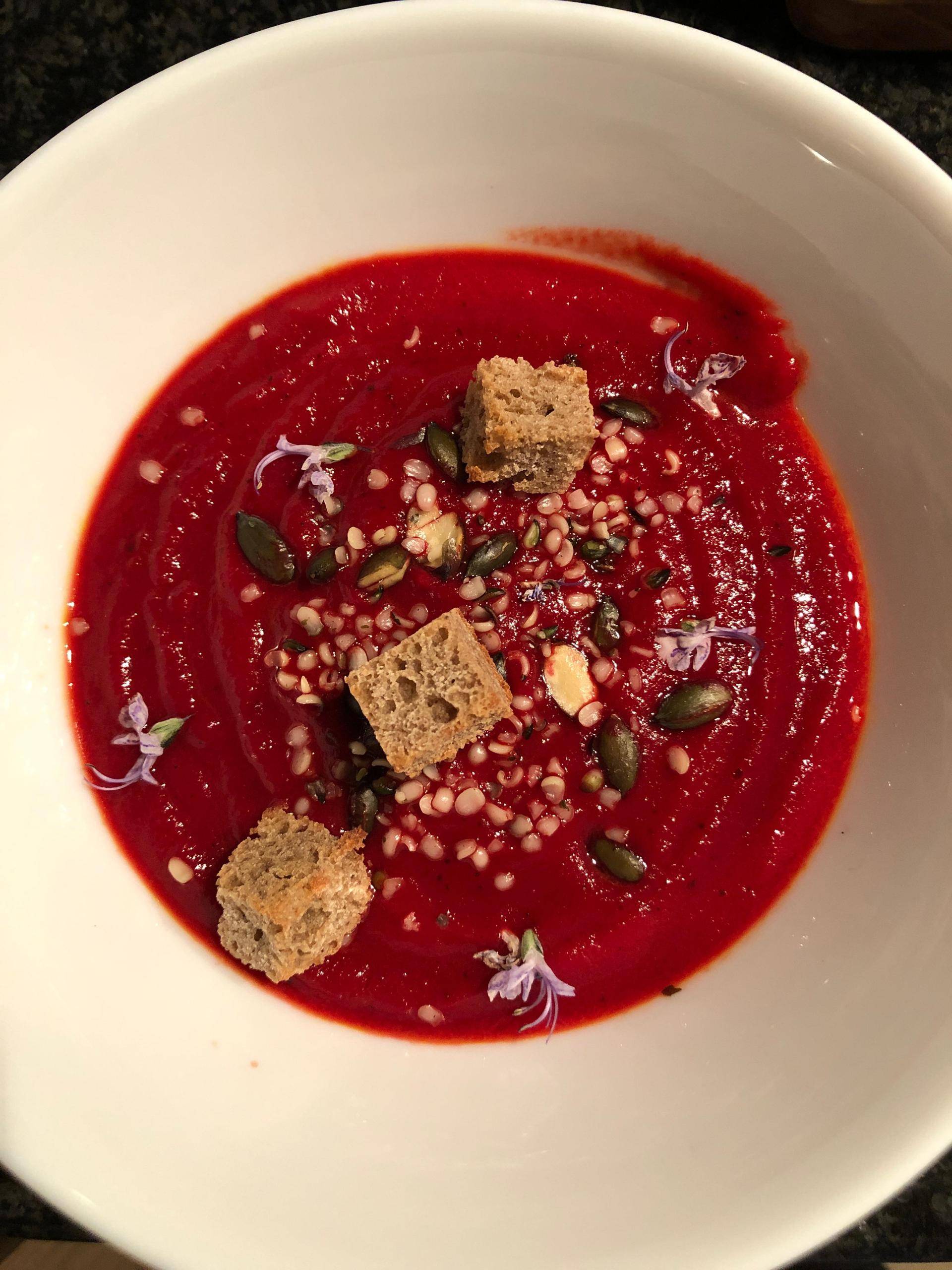 Puré de remolacha - Receta Companion Connect XL | Moulinex