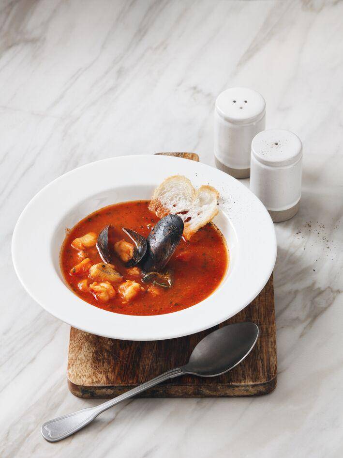 Sopa de mejillones - Receta Perfectmix Cook | Moulinex