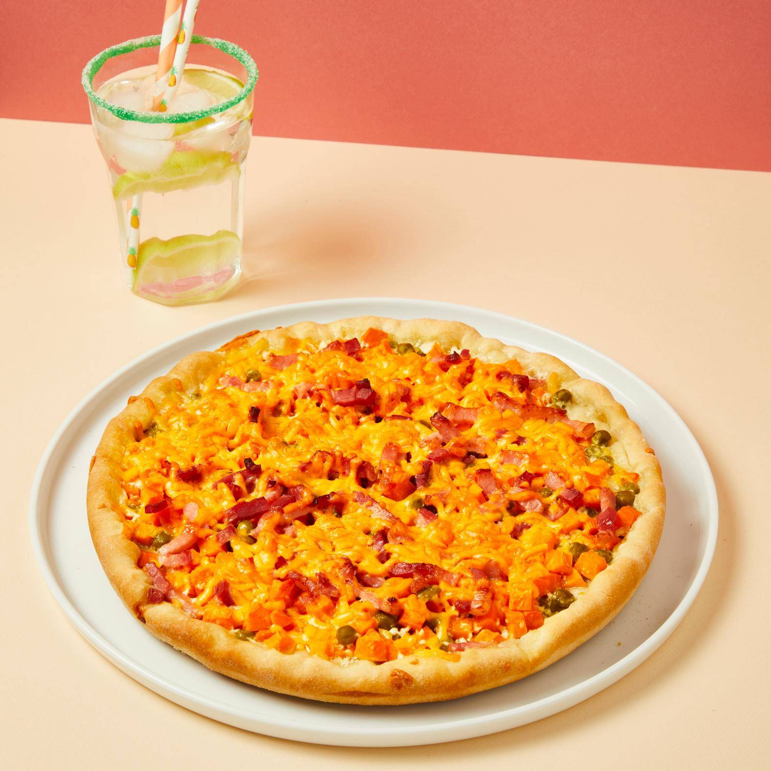 Pizza de calabaza moscada - Receta Easy Fry XL Surface | Moulinex