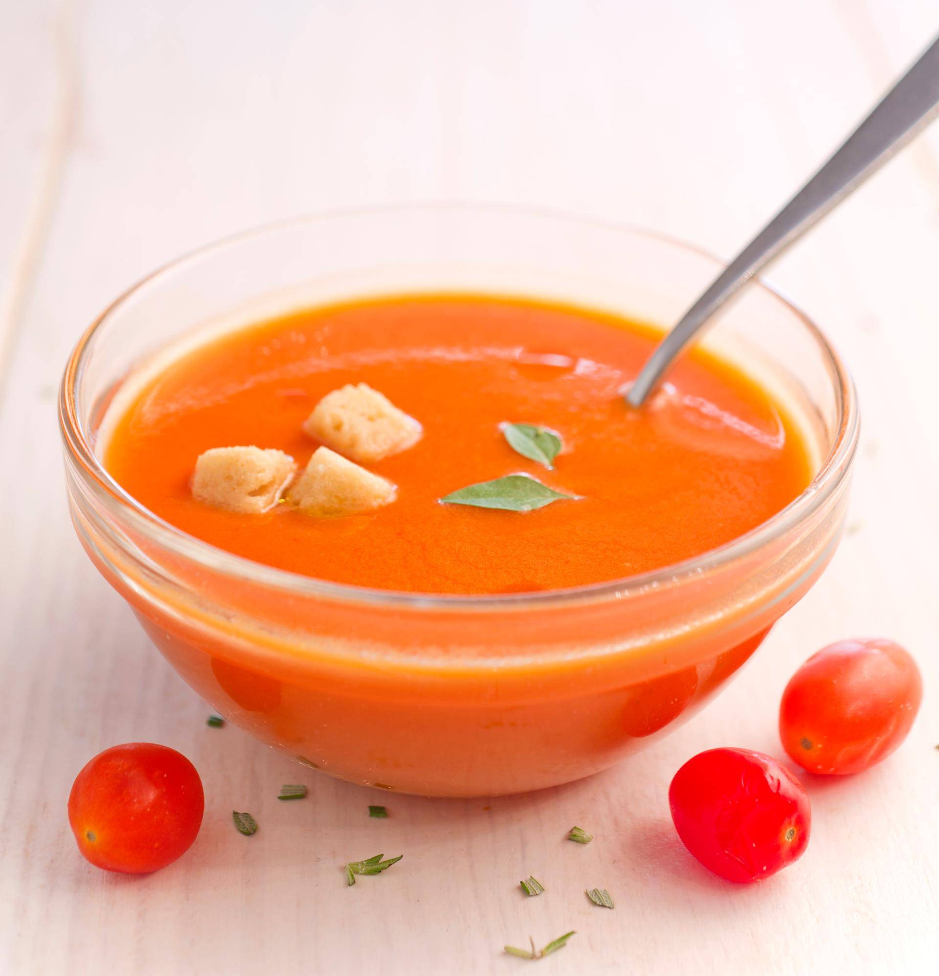 Gazpacho tradicional - Receta Companion | Moulinex