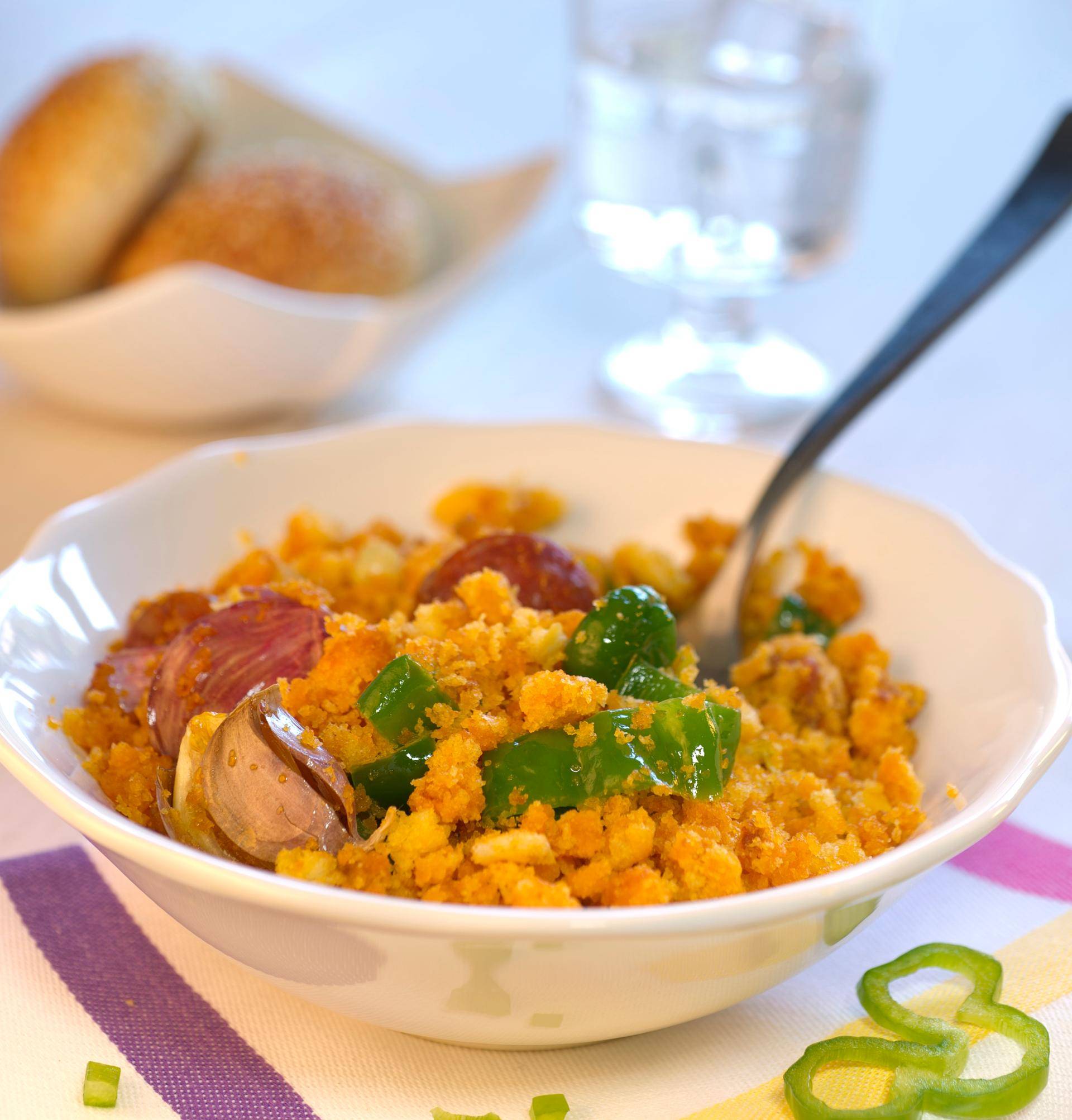 Migas - Receta Companion | Moulinex