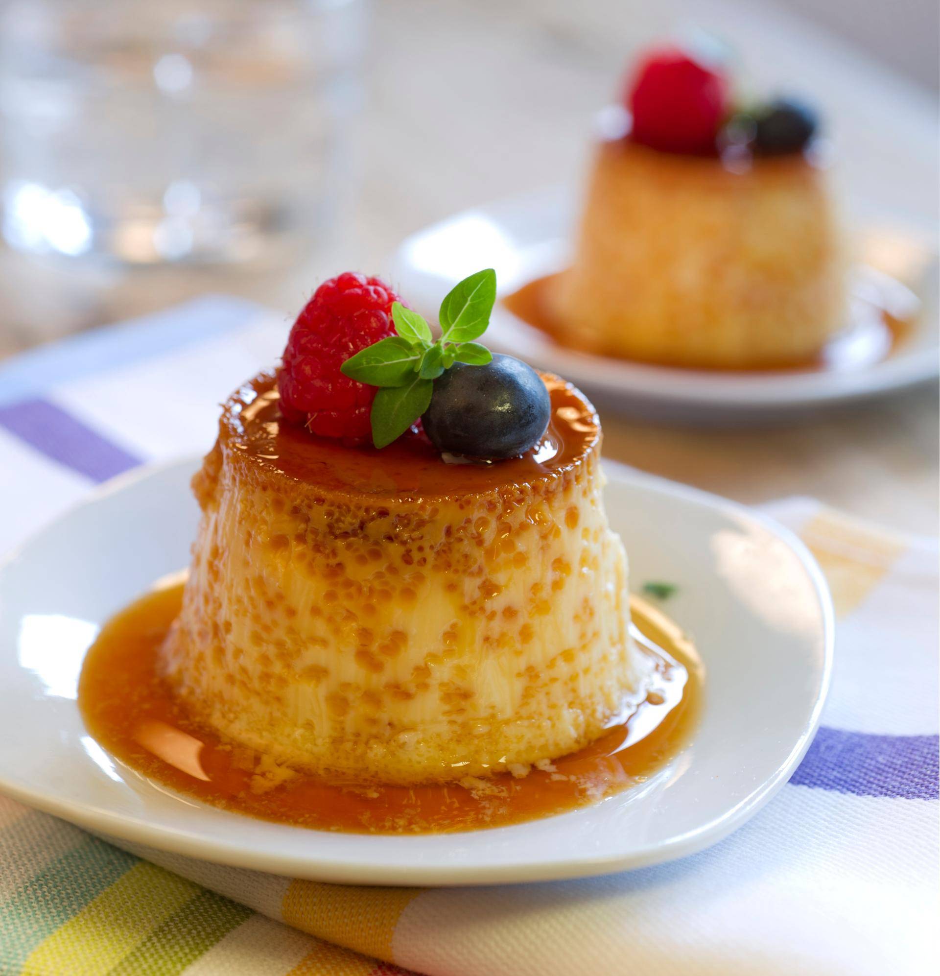 Flan de mató - Receta Companion | Moulinex