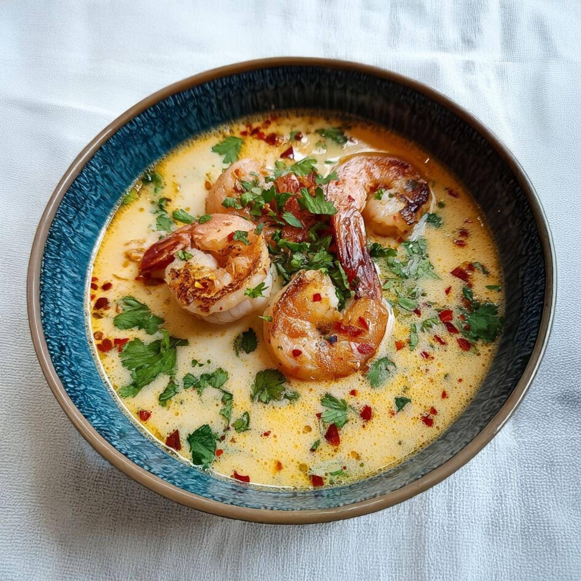 Sopa de gambas y leche de coco - Receta Blendforce Cook | Moulinex