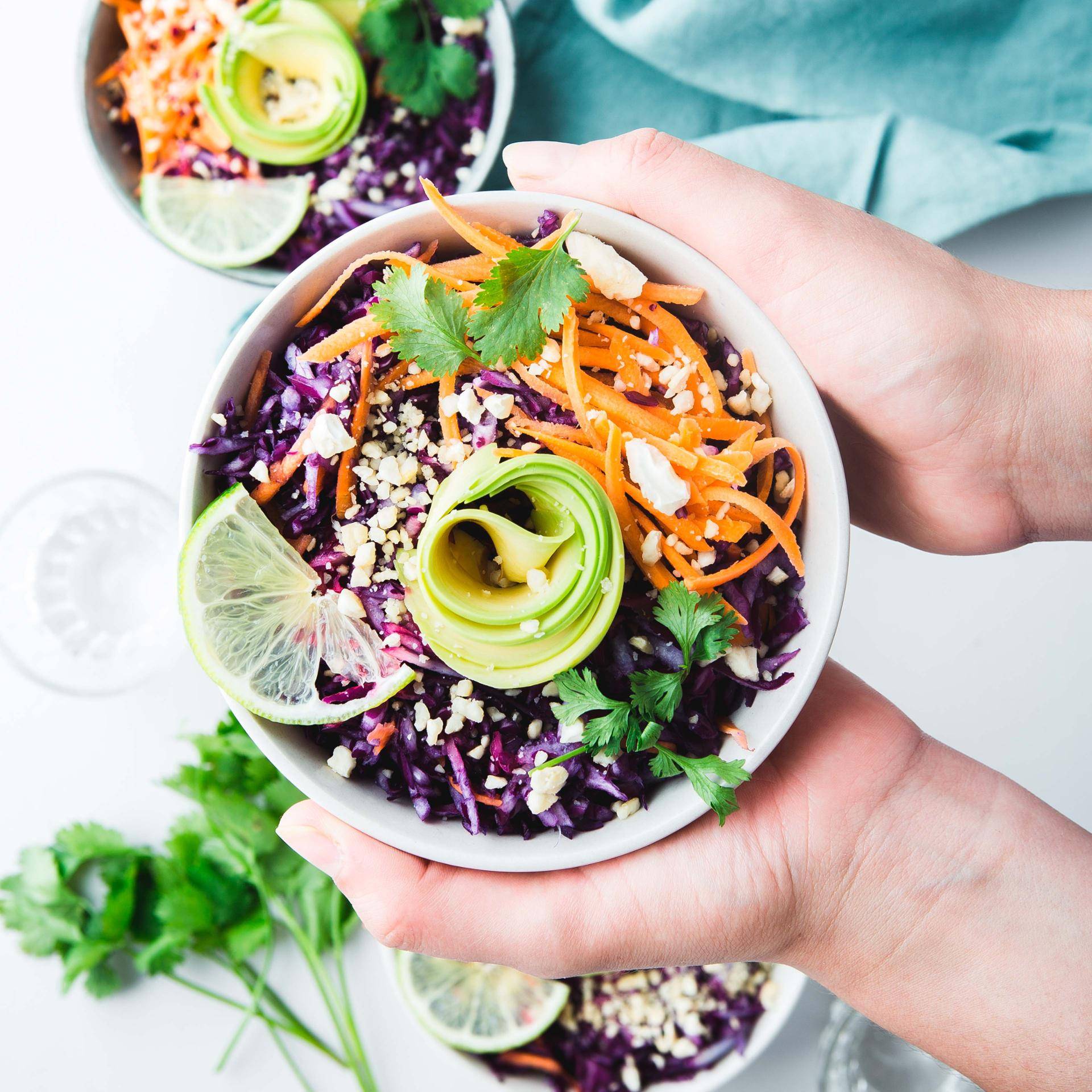 Ensalada al estilo tailandés - Receta Companion | Moulinex