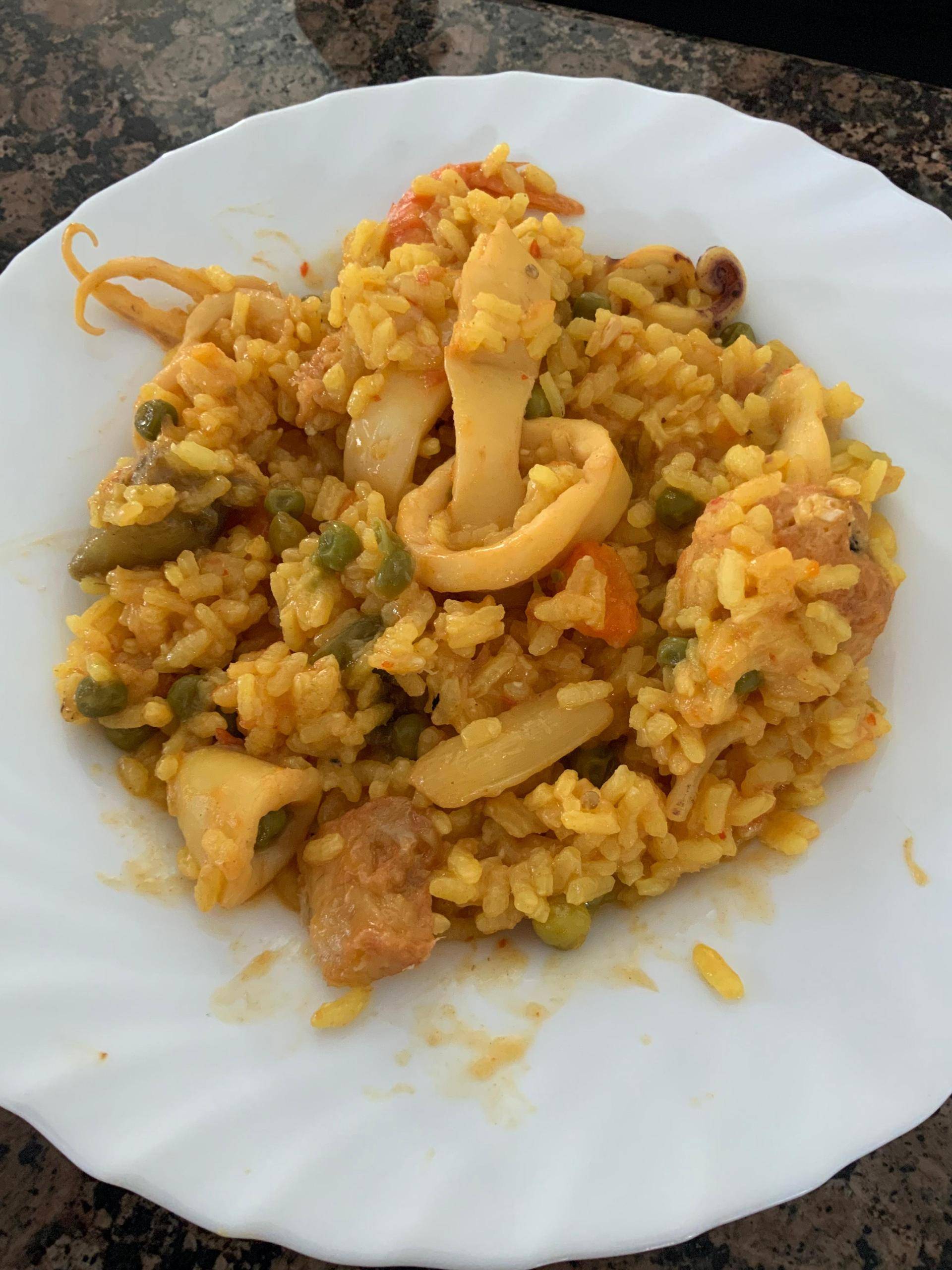 Arroz con pescado - Receta Companion Connect XL | Moulinex