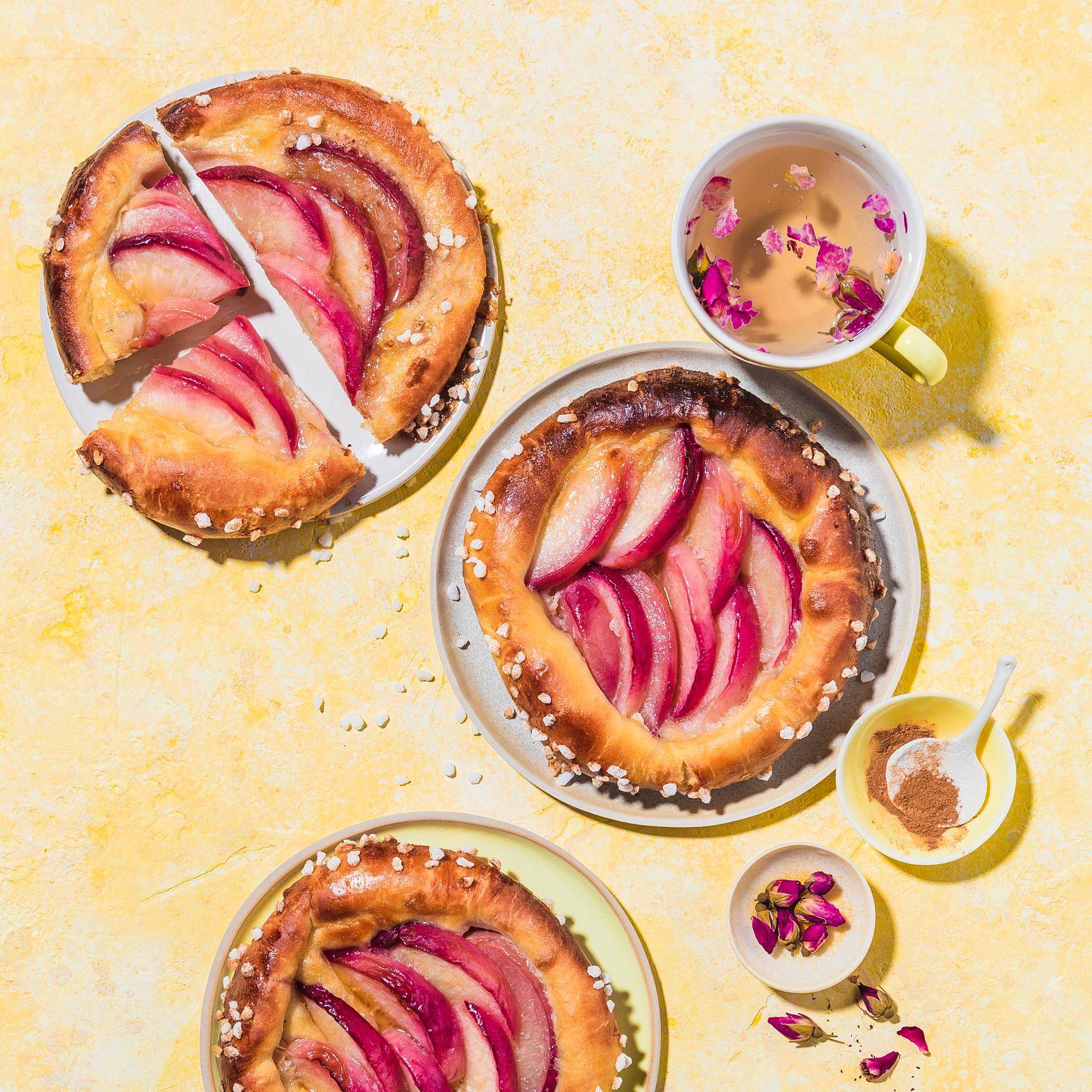 Bollos de brioche de melocotón - Receta Companion | Moulinex