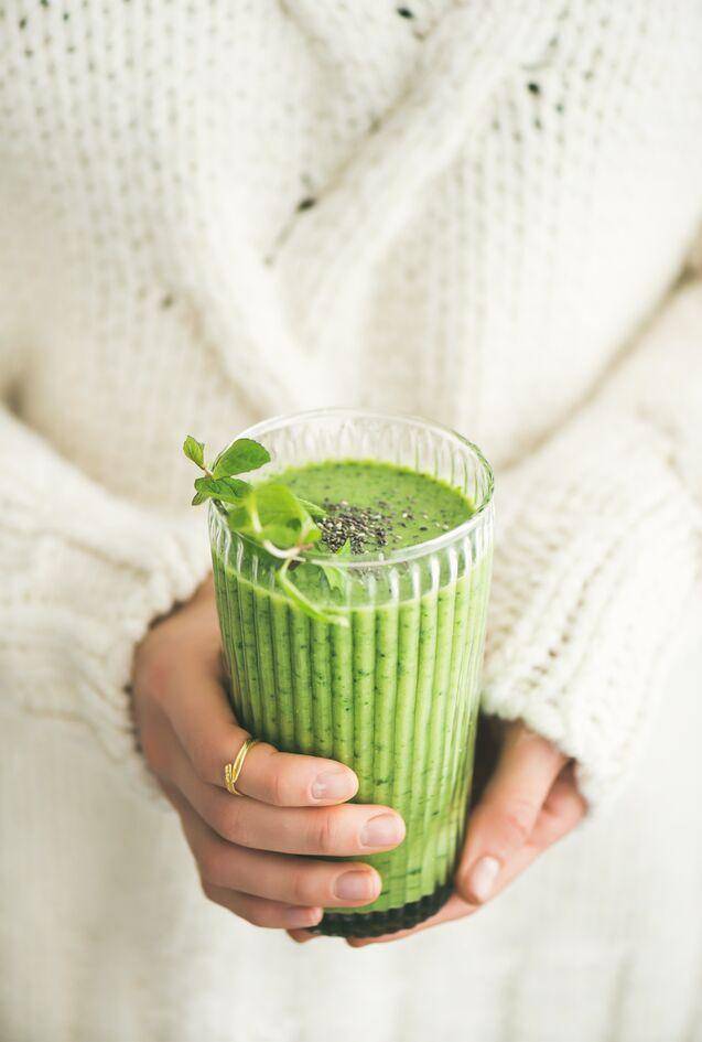 Smoothie detox de té verde - Receta Perfectmix + | Moulinex