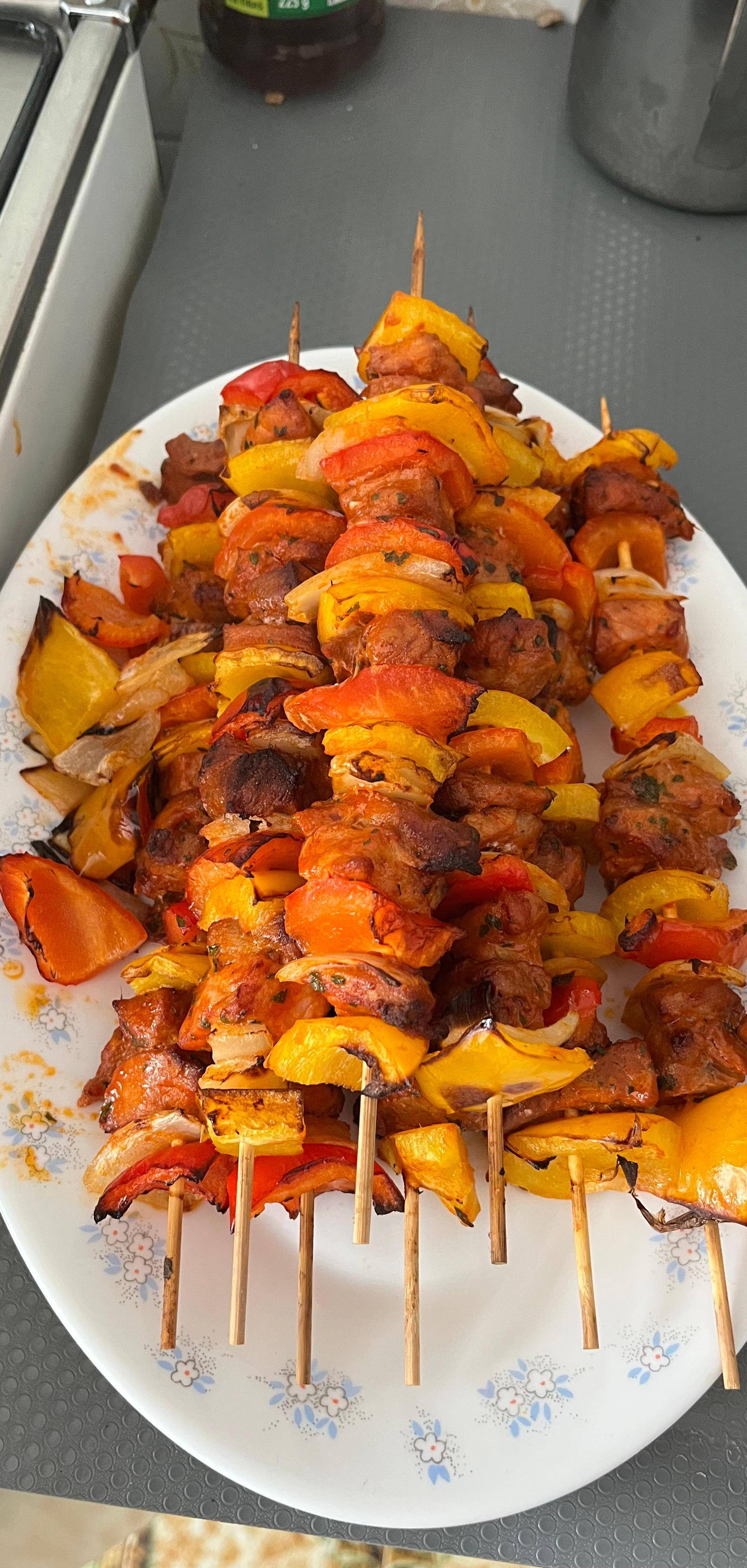 Pincho moruno - Receta Easy Fry XL Surface | Moulinex