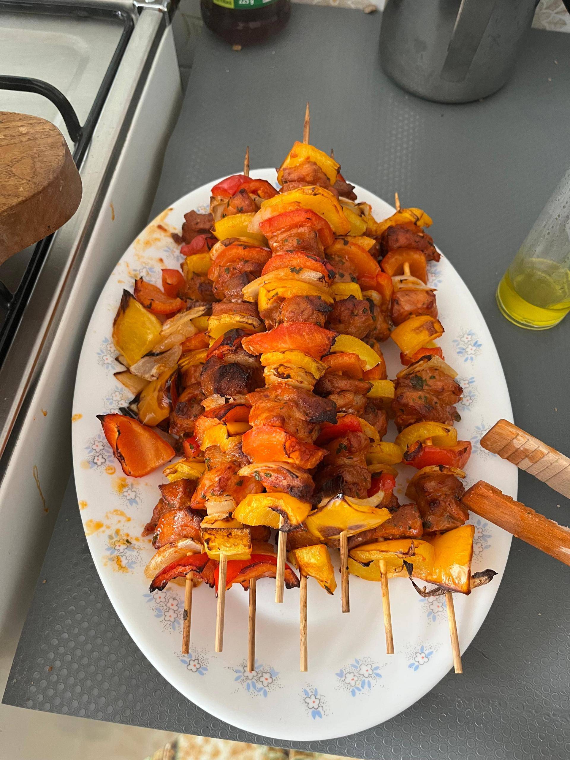 Pincho moruno - Receta Easy Fry XL Surface | Moulinex
