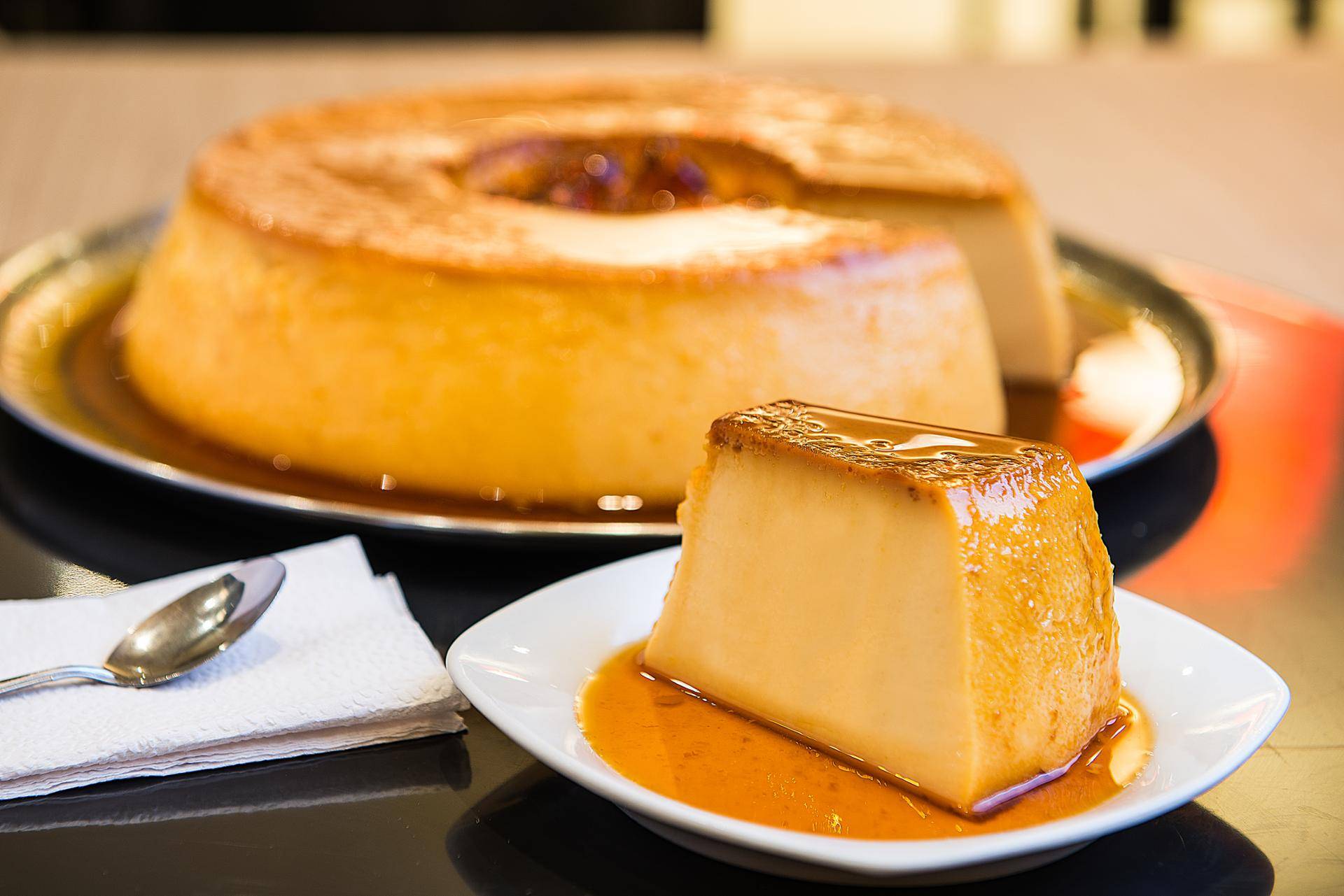 Flan de caramelo - Receta EASY FRY & GRILL 2 in 1 MECHANICAL | Moulinex