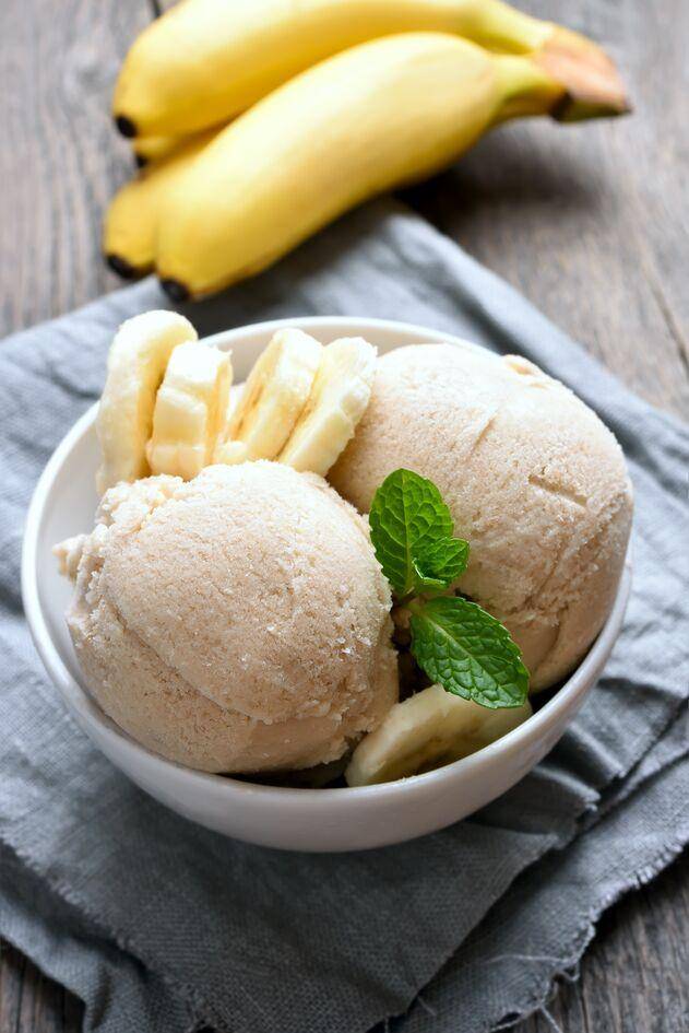 Helado vegano de plátano - Receta Perfectmix + | Moulinex