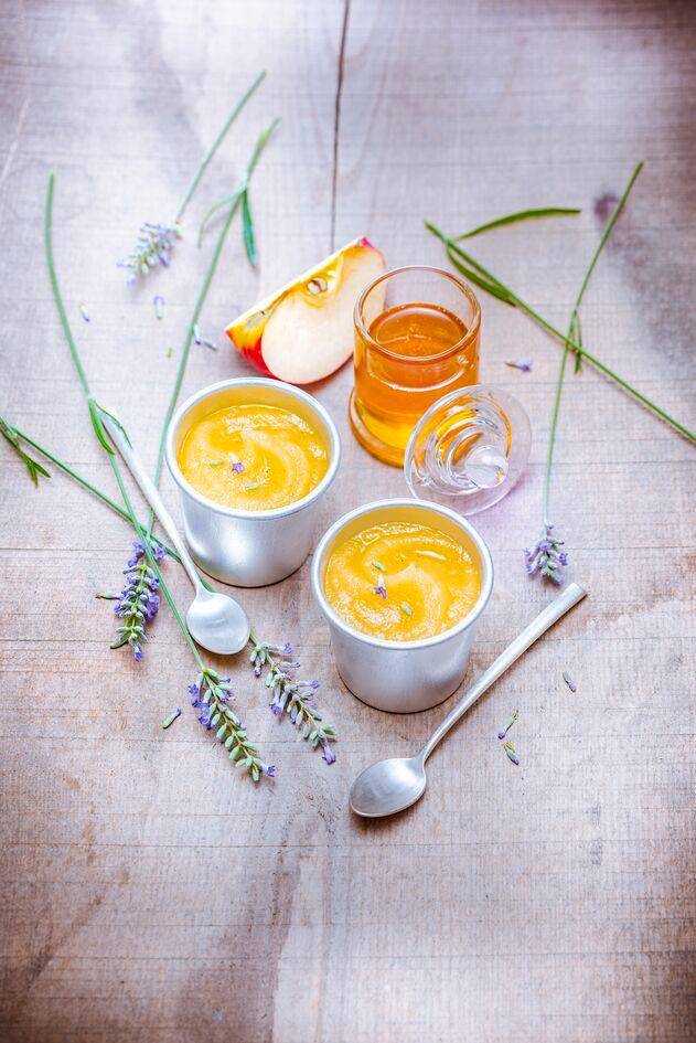 Compota de manzana con miel de lavanda - Receta Perfectmix Cook | Moulinex