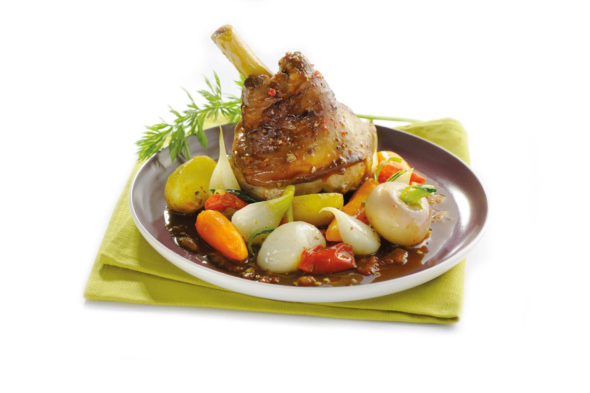 Souris d’agneau aux petits légumes - Receta 1 program | Moulinex