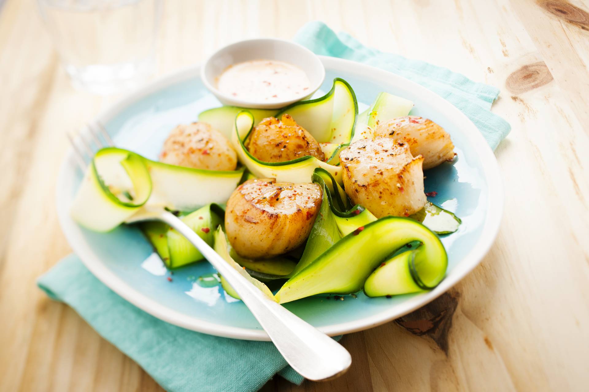 Vieiras salsa coral - Receta Cookeo | Moulinex