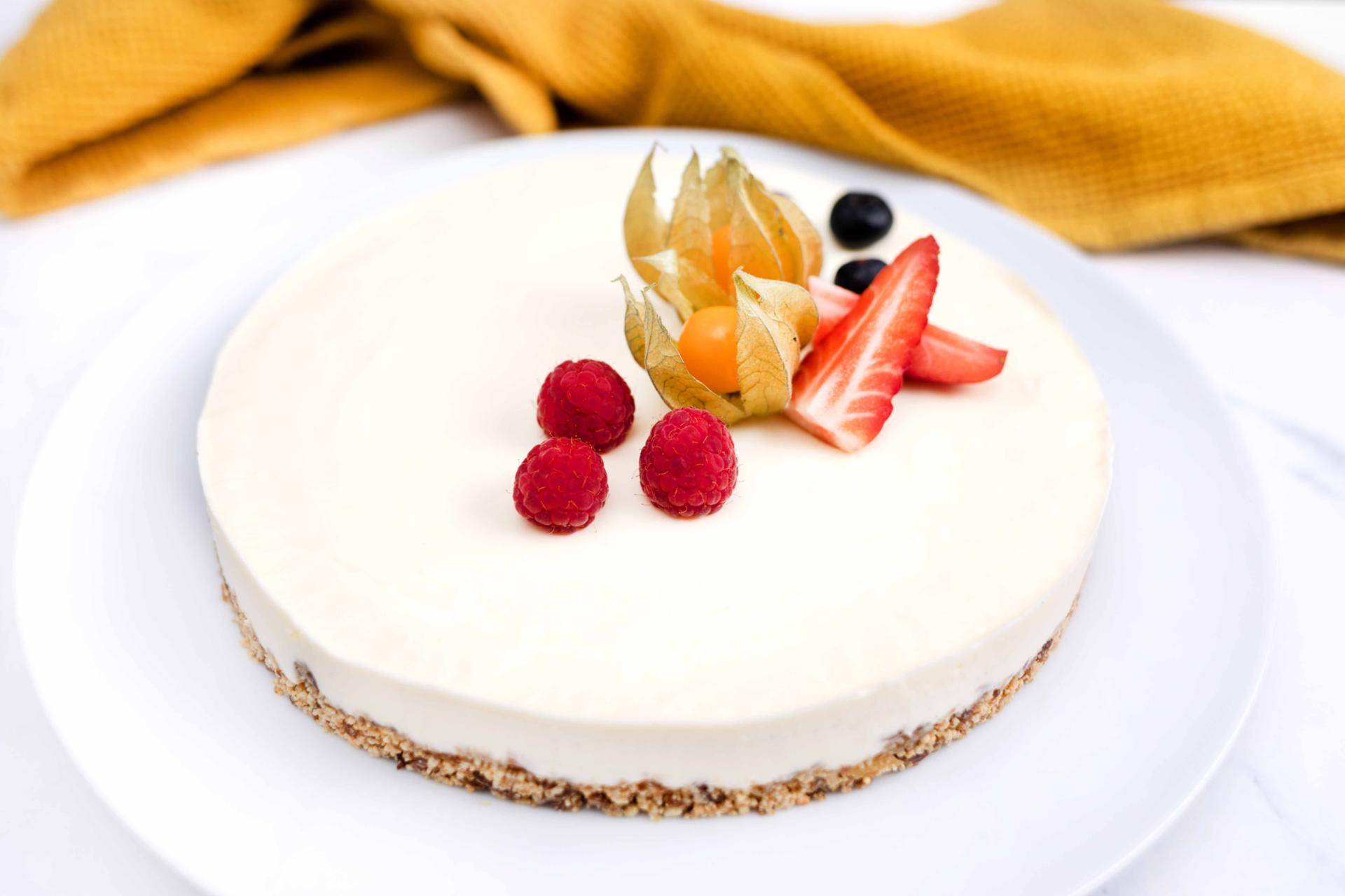 Tarta de queso y naranja - Receta Click&Cook | Moulinex
