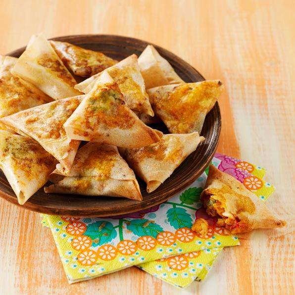 Samosas de pollo - Receta Companion | Moulinex