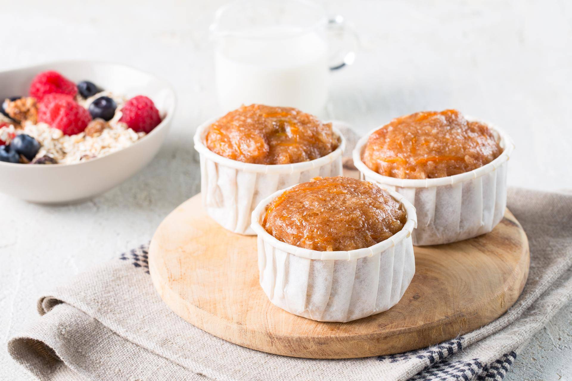 Muffins de zanahoria - Receta Cookeo | Moulinex