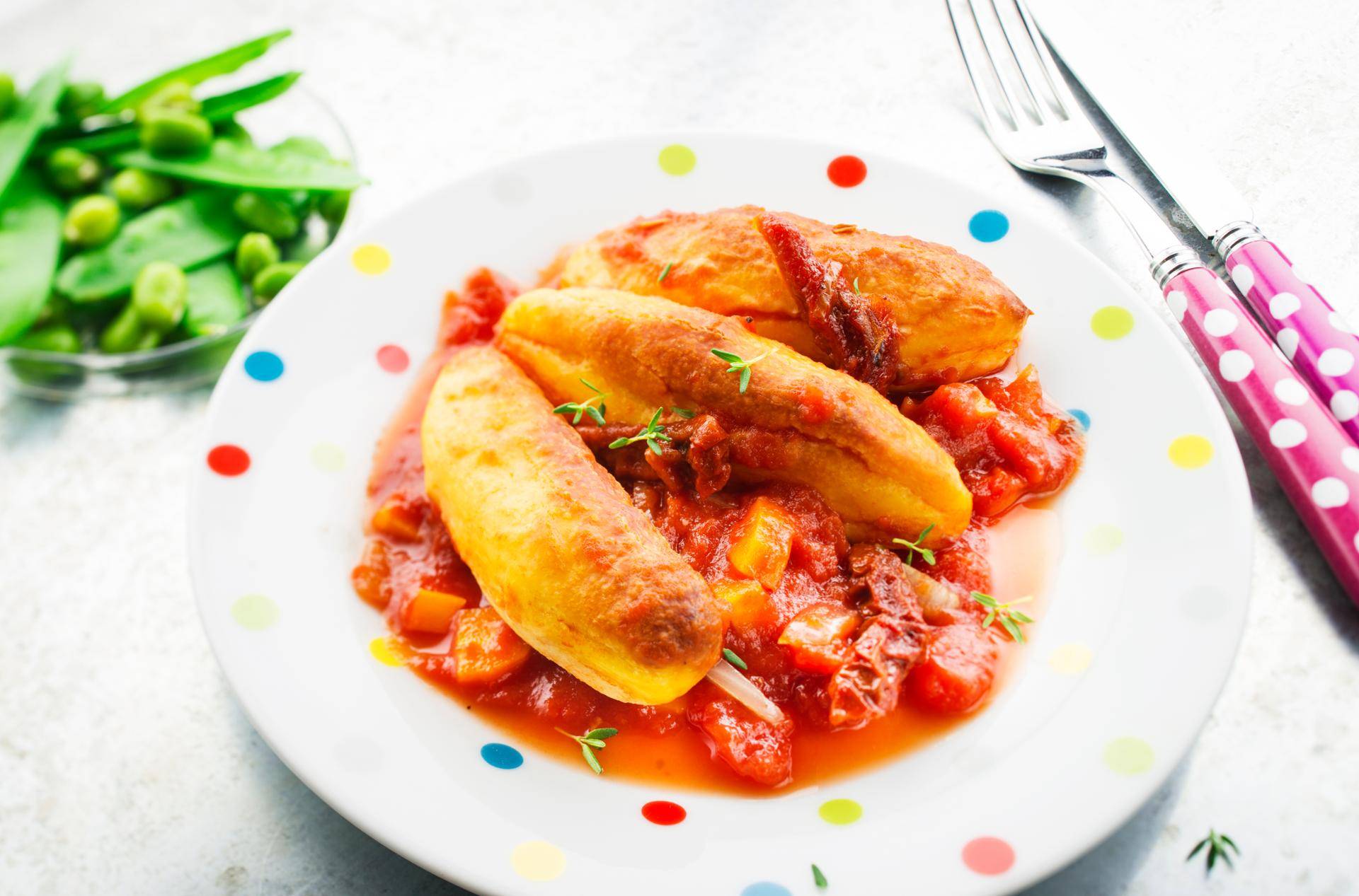 Dumplings con salsa de tomate - Receta Cookeo | Moulinex