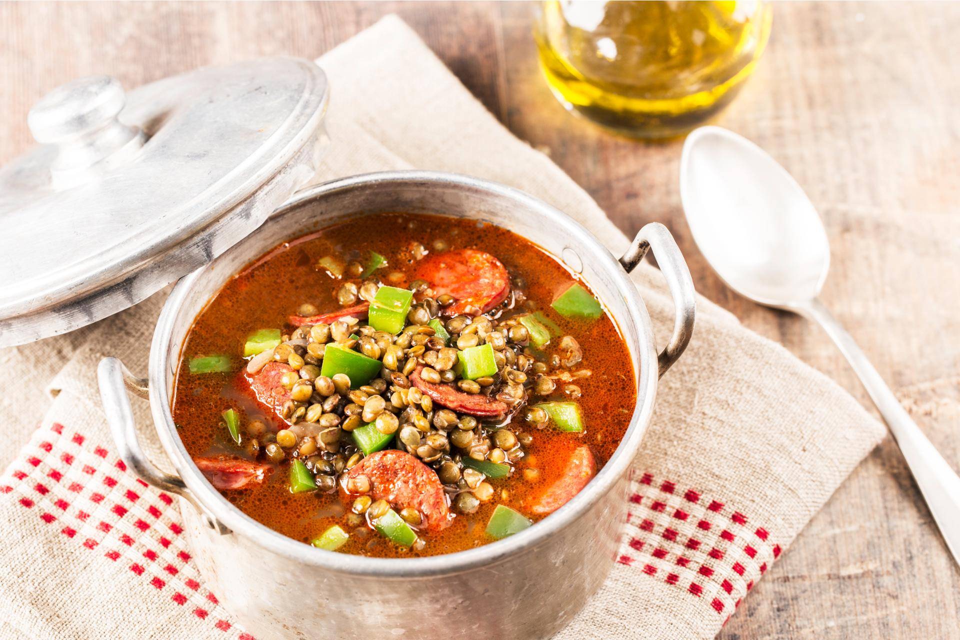 Lentejas con chorizo - Receta Cookeo | Moulinex