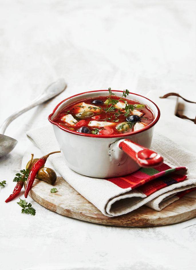 Sopa de pollo vasca - Receta Perfectmix Cook | Moulinex