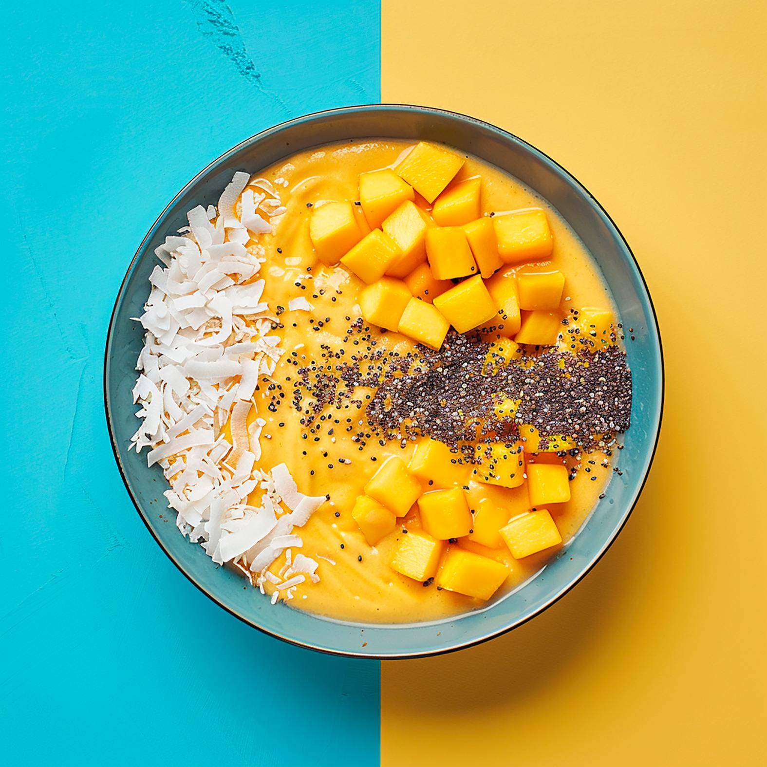 Bol de batido de mango - Receta Blend up | Moulinex