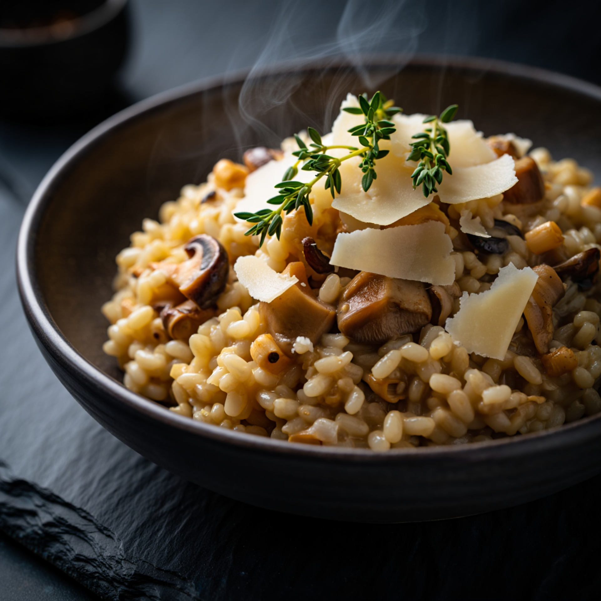 Risotto de trigo y setas revisitado - Receta Companion Connect | Moulinex