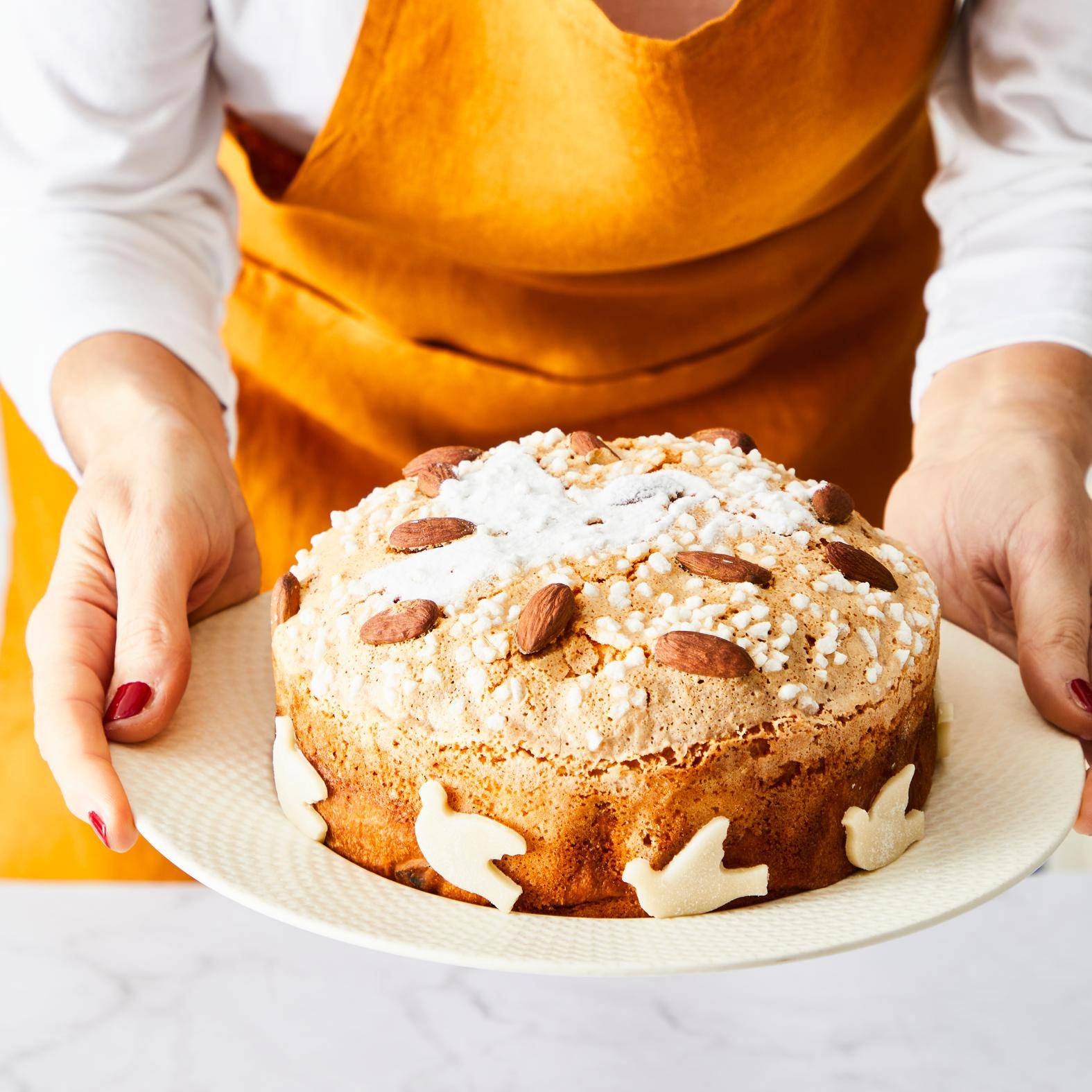 Brioche italiano de Pascua (Colomba di pasqua) - Receta EASY FRY & GRILL 2 in 1 MECHANICAL | Moulinex