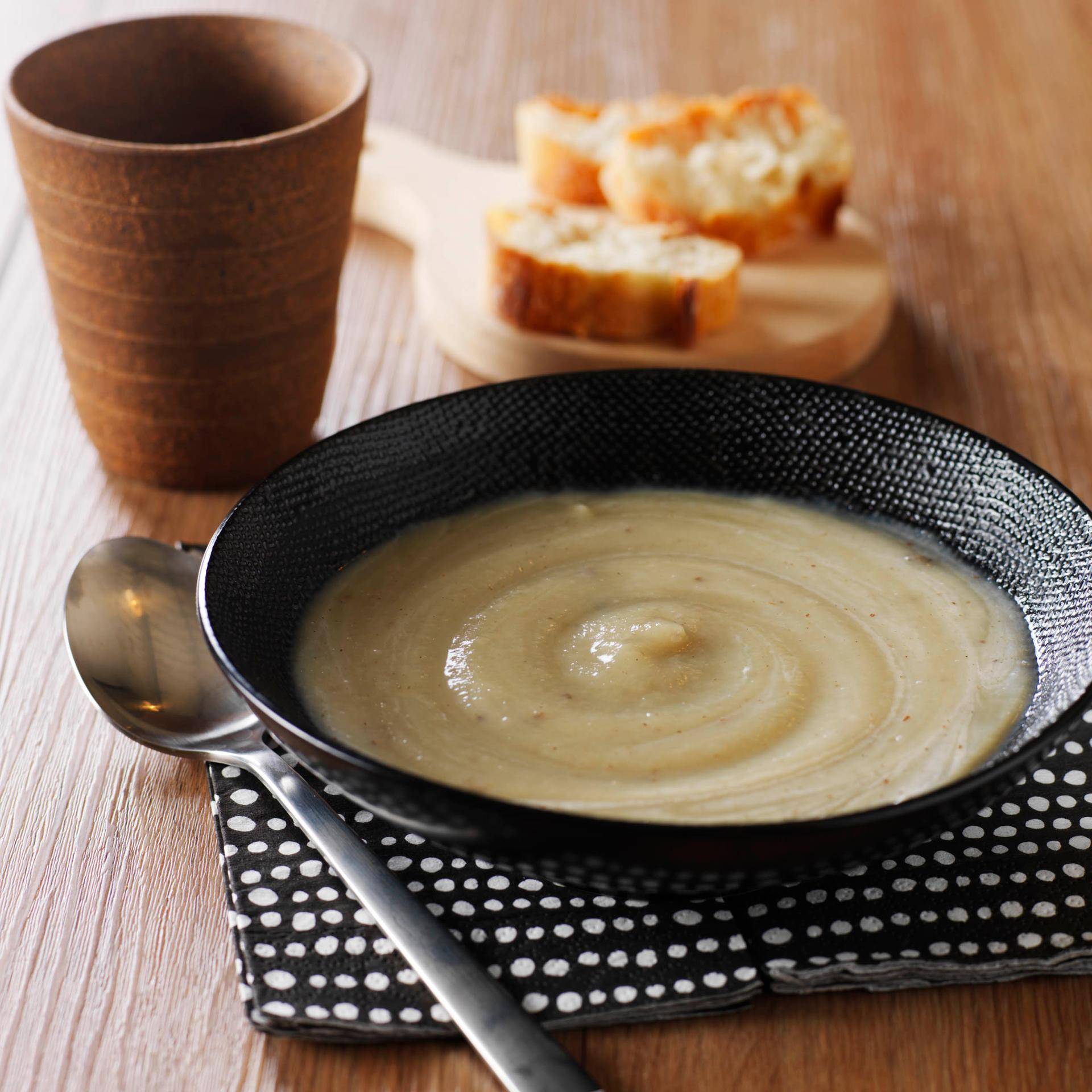 Crema de alcachofas con setas - Receta Companion | Moulinex