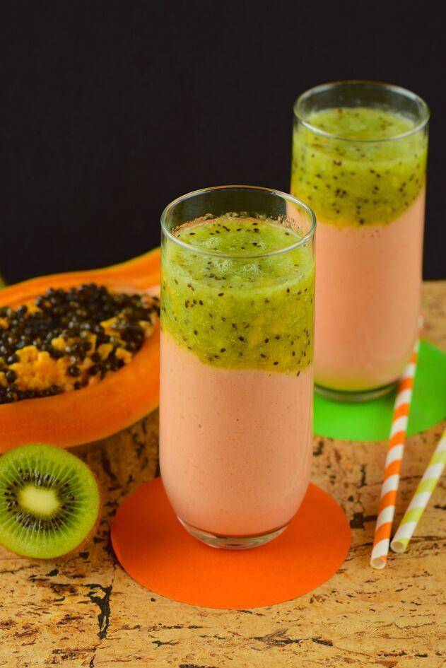 Smoothie de papaya y kiwi - Receta Perfectmix + | Moulinex