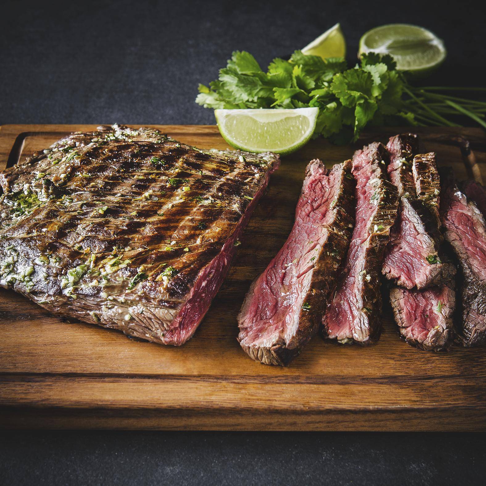 Vacío de ternera marinado con lima y cilantro - Receta undefined | Moulinex