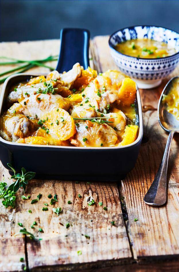 Guiso de pollo y cítricos - Receta Perfectmix Cook | Moulinex