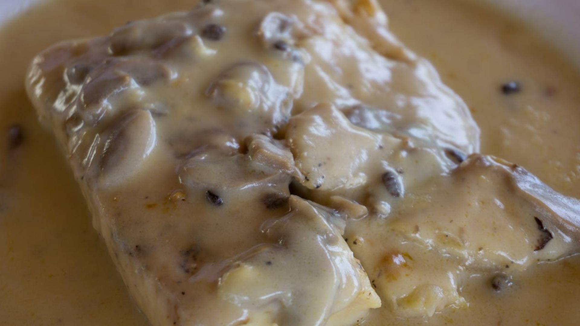 Merluza en salsa de boletus o champiñones - Receta Companion | Moulinex