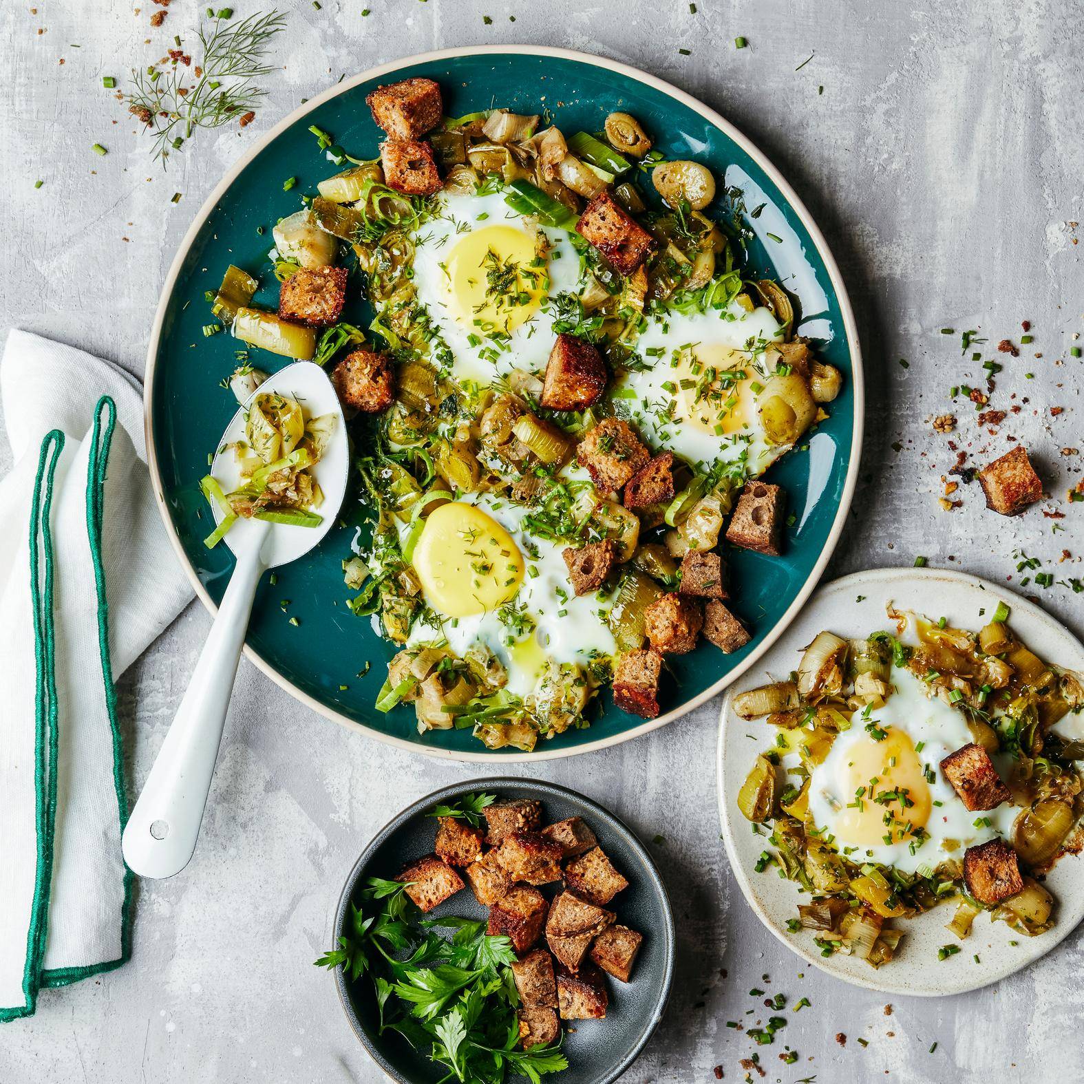 Huevos crujientes con hierbas - Receta OptiGrill 4in1 | Moulinex