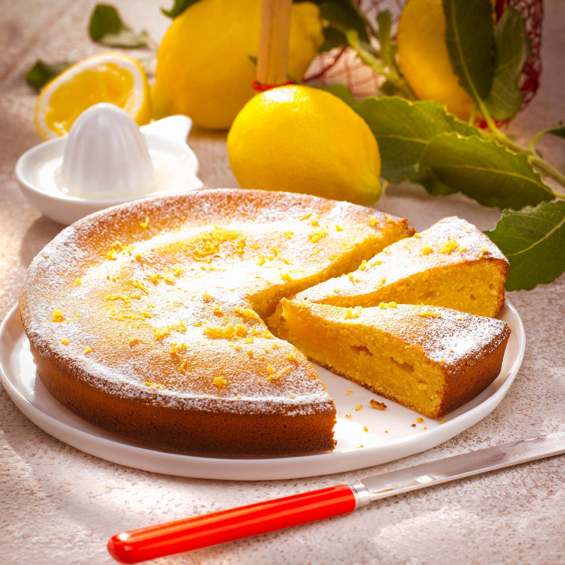 Tarta de limón - Receta Companion | Moulinex