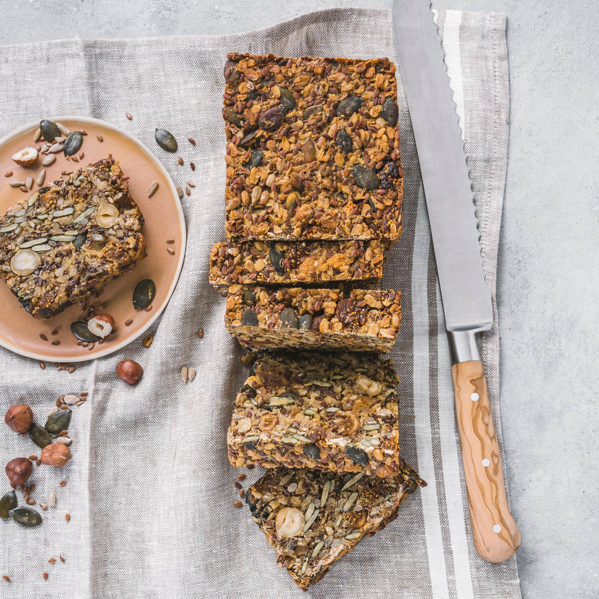 Pan nórdico de semillas y frutos secos - Receta Companion | Moulinex
