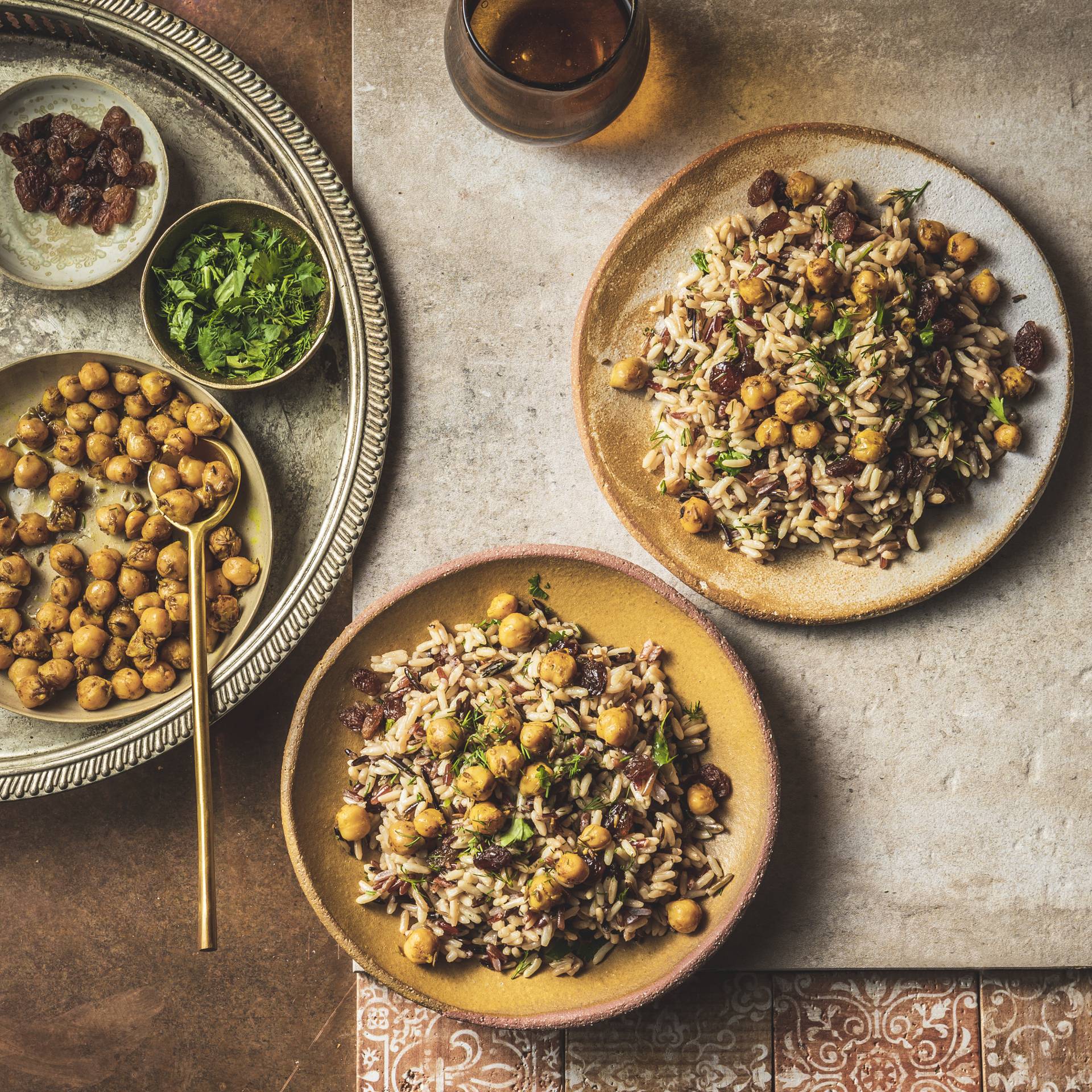Arroz con garbanzos especiados - Receta Cookeo | Moulinex