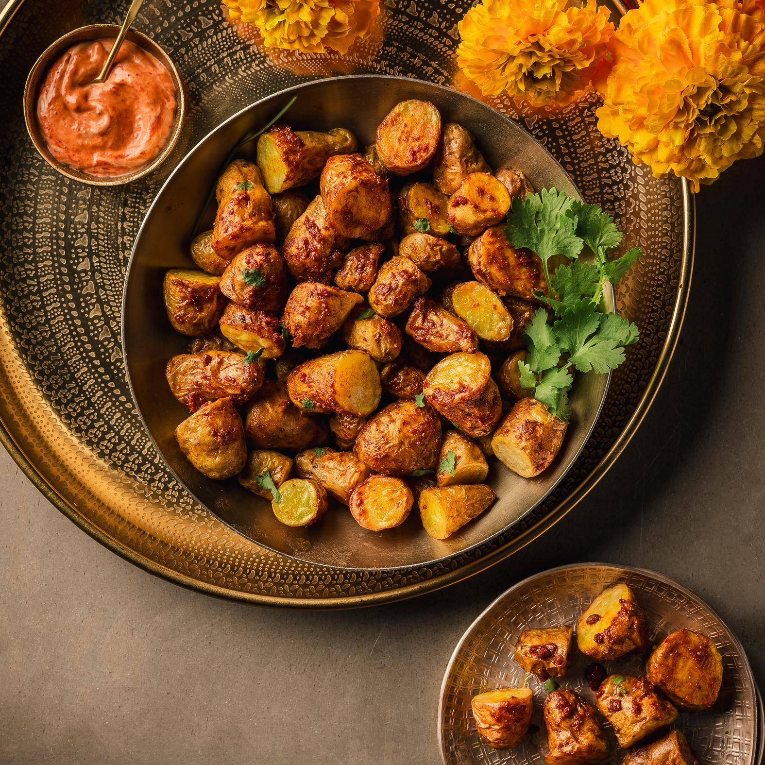 Patatas al estilo indio - Receta Easy Fry Max | Moulinex