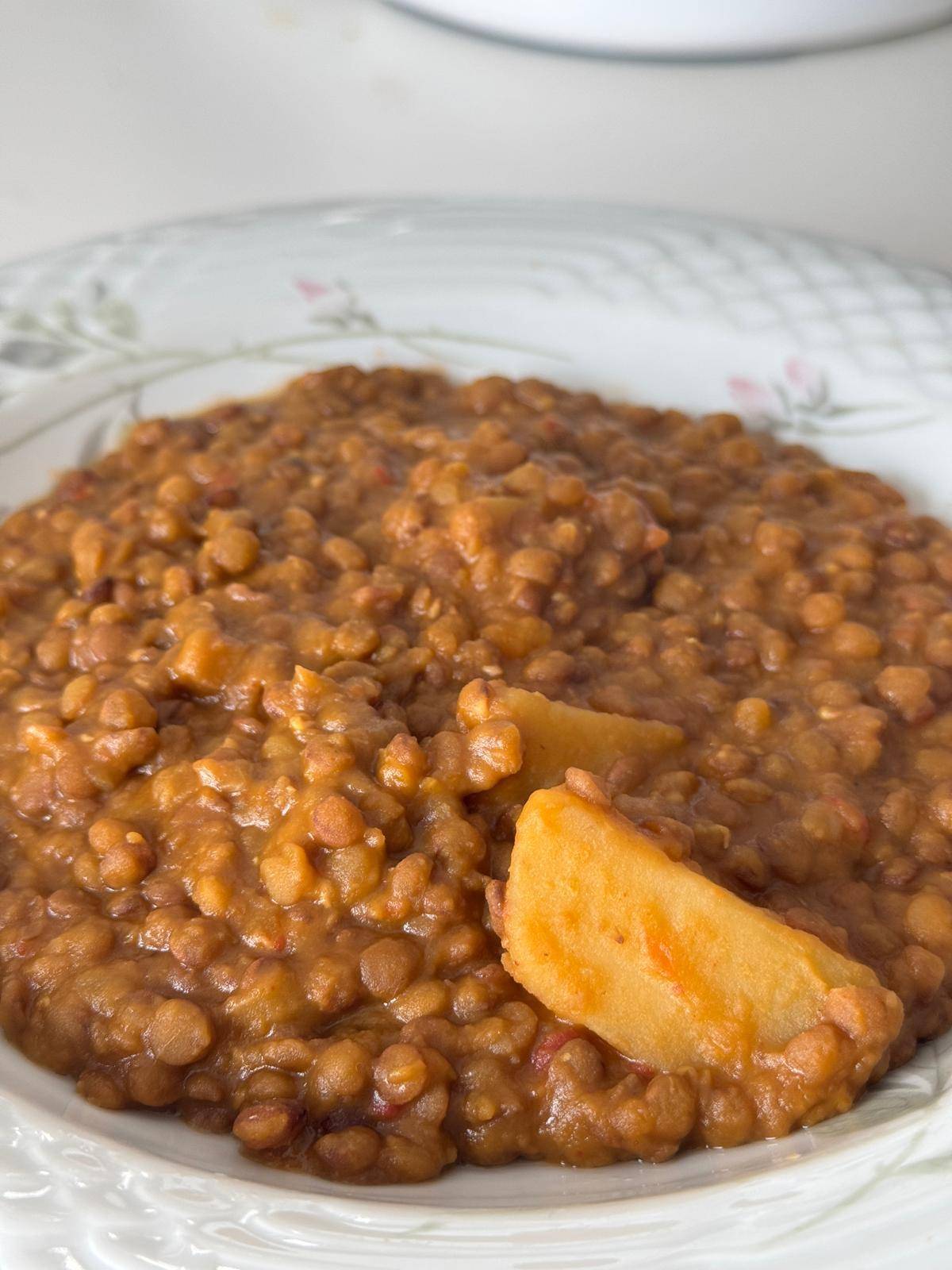 Lentejas clasicas - Receta Companion Connect XL | Moulinex