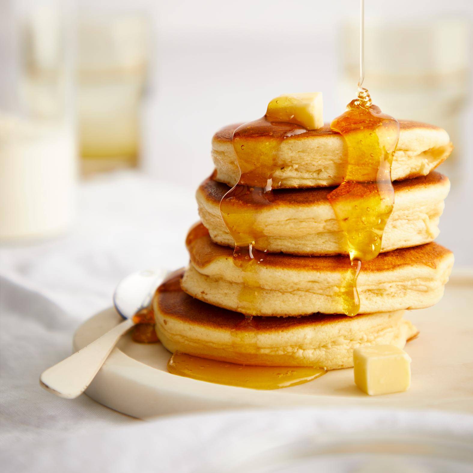 Pancakes esponjosos - Receta Perfectmix + | Moulinex