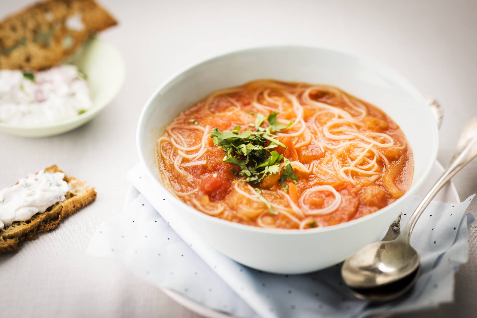 Sopa tomate limoncillo - Receta Cookeo | Moulinex
