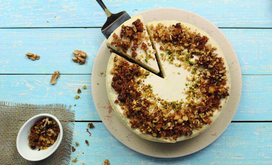 Pastel de leche de almendras y nueces - Receta Perfectmix + | Moulinex
