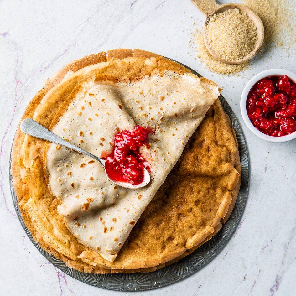 Tortitas de trigo sarraceno sin lactosa - Receta Perfectmix + | Moulinex