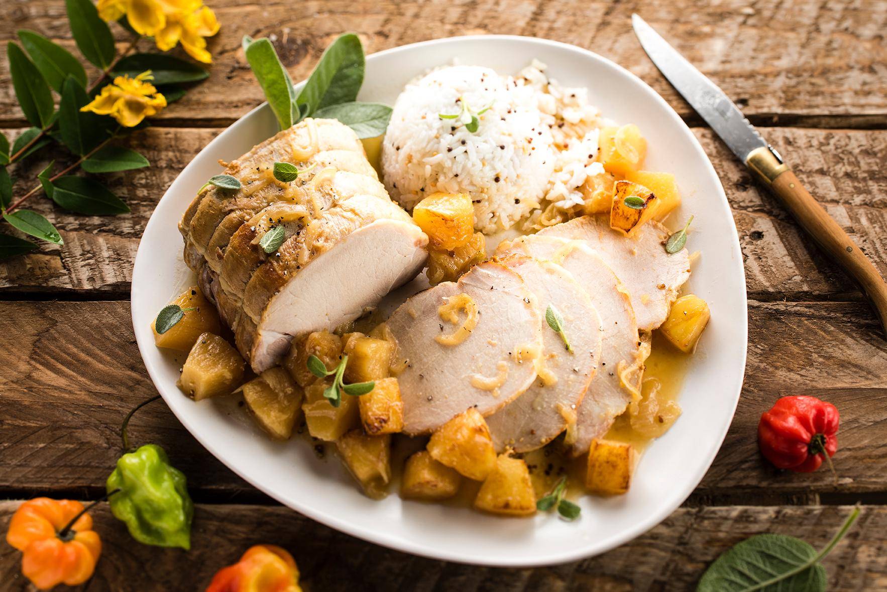 Carne de cerdo a la piña - Receta Cookeo | Moulinex