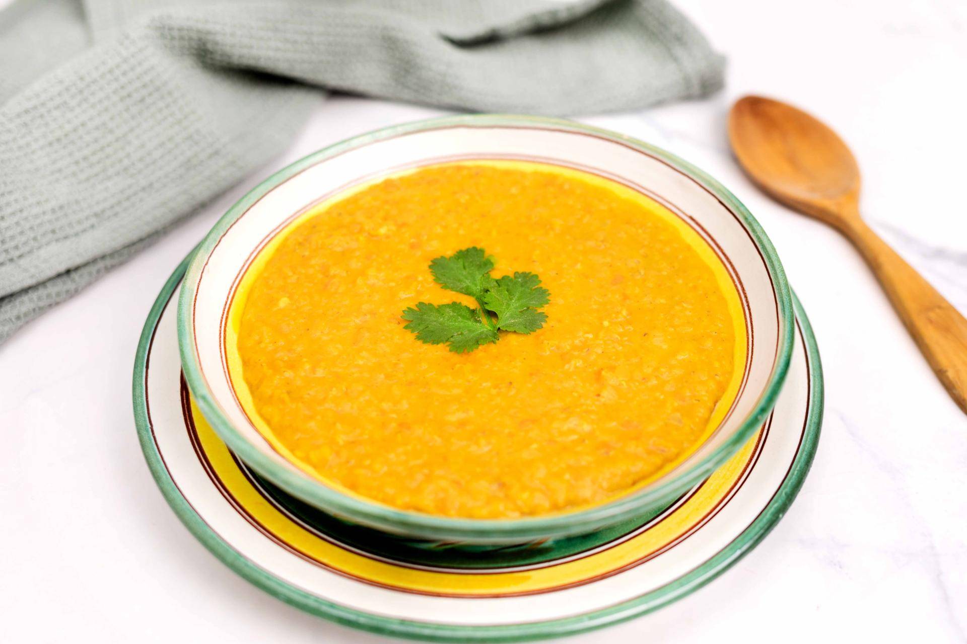 Lentejas rojas con leche de coco y masala - Receta Click&Cook | Moulinex
