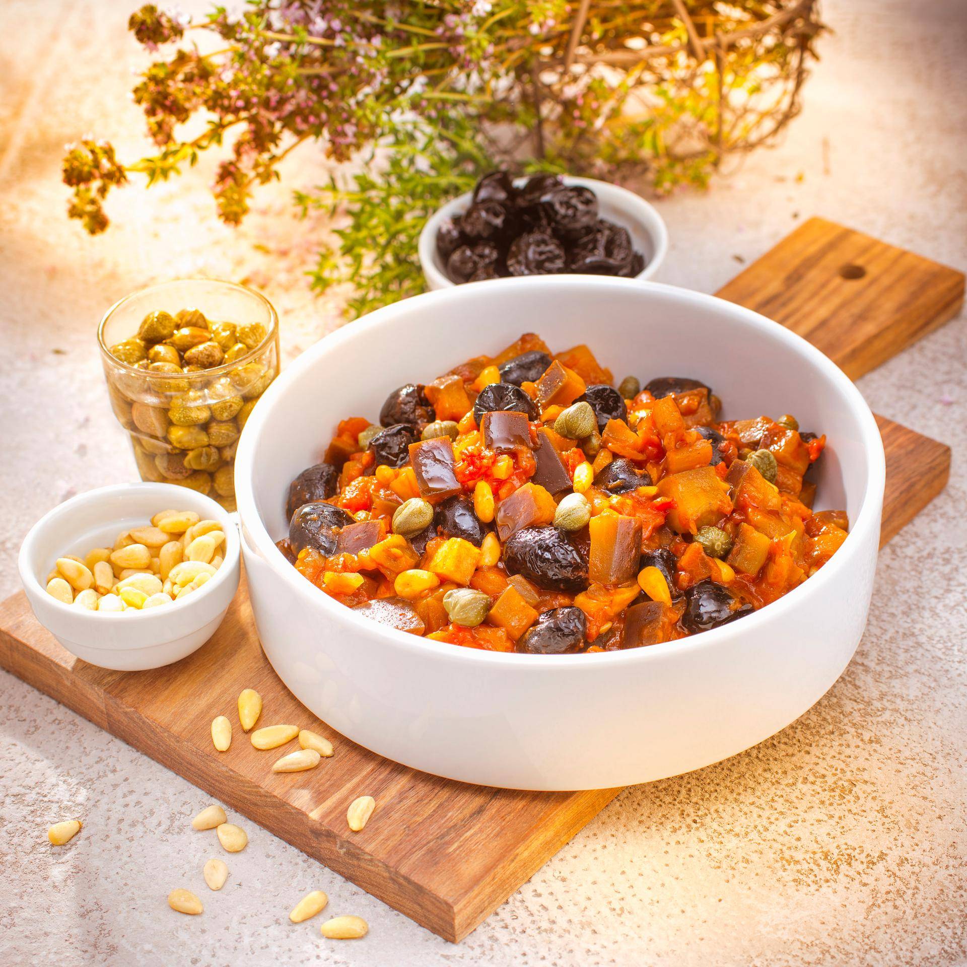 Caponata - Receta Companion | Moulinex