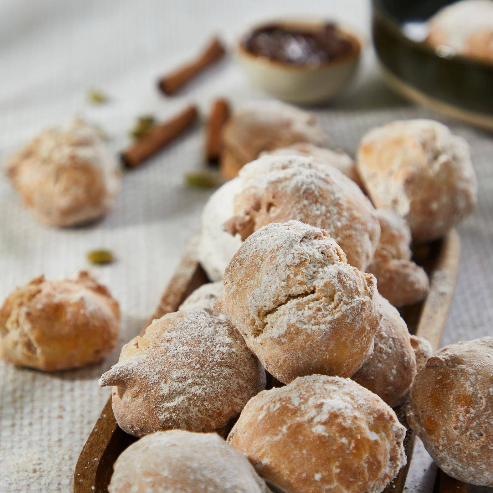 Bolinho de Chuva (rosquilla brasileña) - Receta EASY FRY & GRILL 2 in 1 MECHANICAL | Moulinex